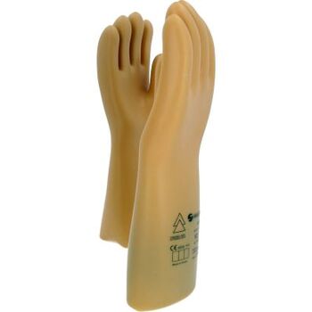 Elektriker-Schutzhandschuh mit Schutzisolierung, Größe 12, Klasse 4, weiß