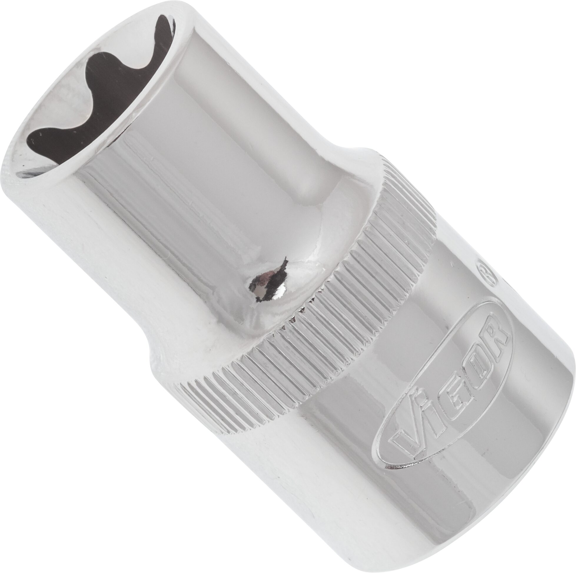 VIGOR T-Profil Steckschlüsseleinsatz · V2734 · Vierkant hohl 12,5 mm (1/2 Zoll) · Außen TORX® Profil · E16