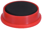 Magnet-Set, Ø 25mm, rot, 10er Pack