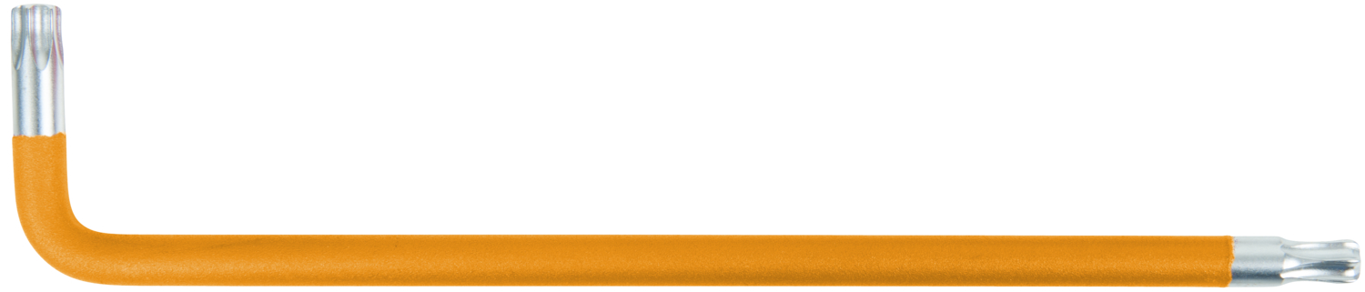 Kugelkopf-Torx-Winkelstiftschlüssel, XL, T45, Orange