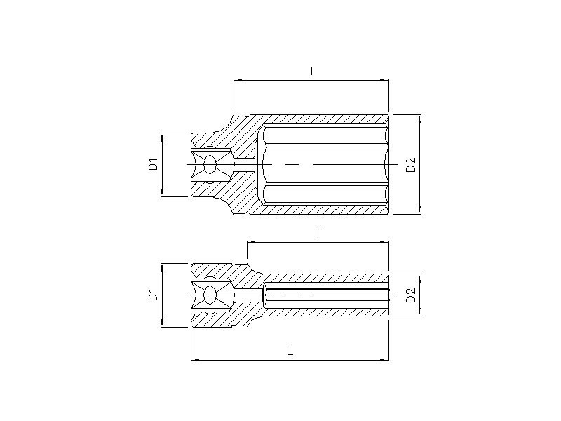 Werkzeug Sonic Stecknuss 3/8" lang 12-kant 20mm 2286320