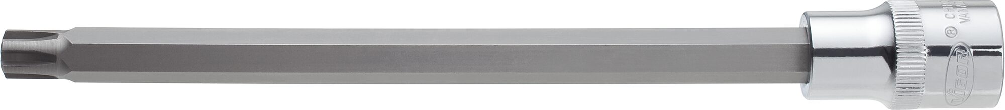 VIGOR RIBE Schraubendreher-Einsatz · V2228 · Vierkant hohl 12,5 mm (1/2 Zoll) · Innen Keilprofil Ribe-CV · M9