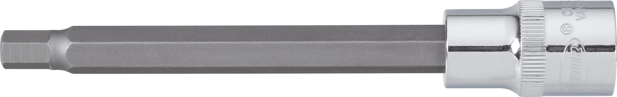 VIGOR Innensechskant Schraubendreher-Einsatz · V2086 · Vierkant hohl 12,5 mm (1/2 Zoll) · Innen Sechskant Profil · 14 mm
