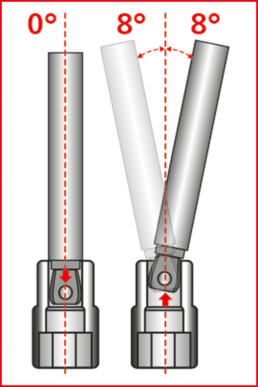 1/4" XXL Kipp-Verlängerung, 350mm