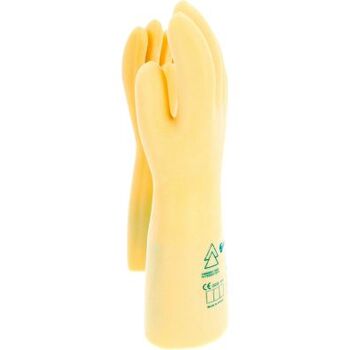 Elektriker-Schutzhandschuh mit Schutzisolierung, Größe 10, Klasse 3, weiß