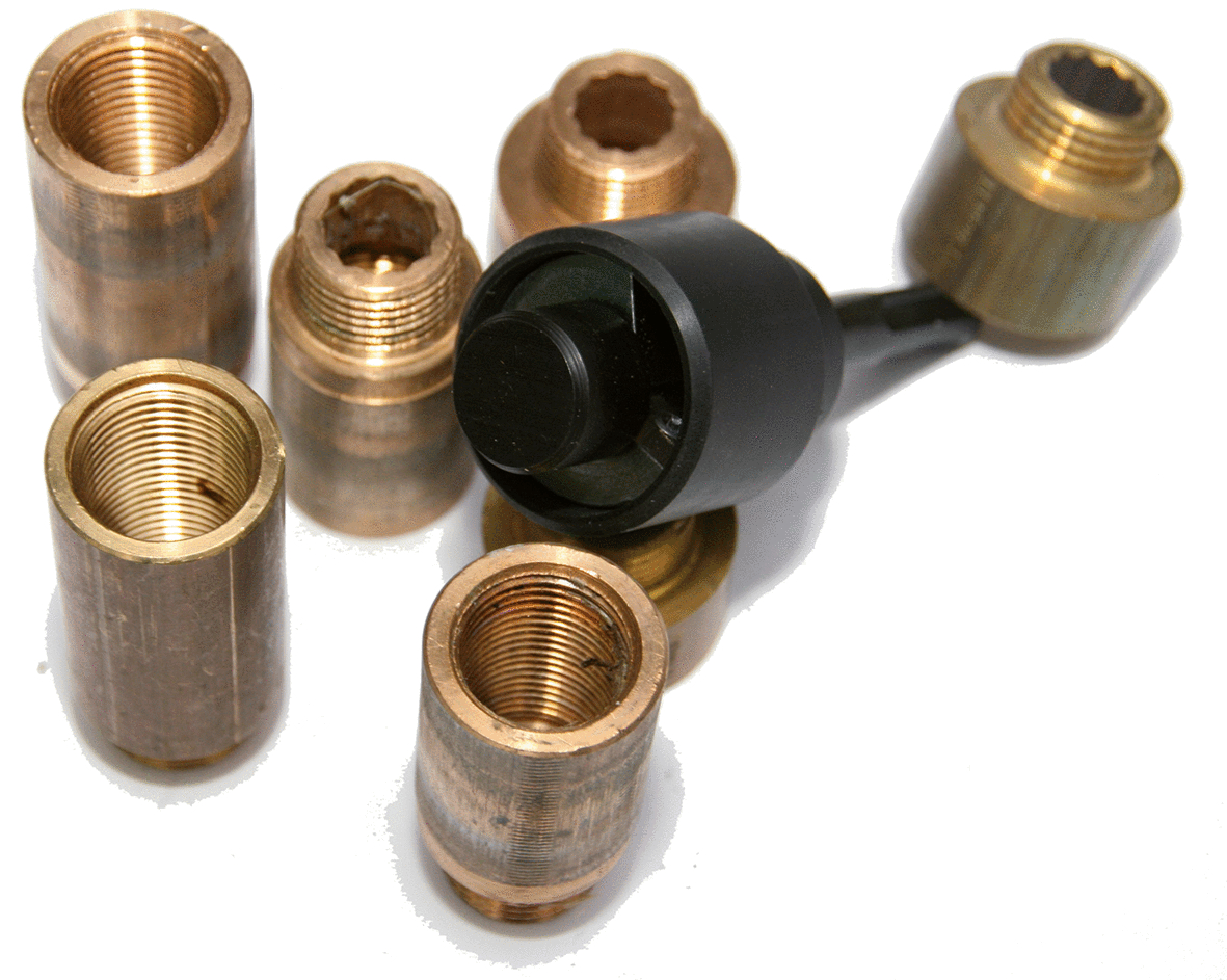 1/2" Hahnverlängerungsfräser, SDS-Aufnahme