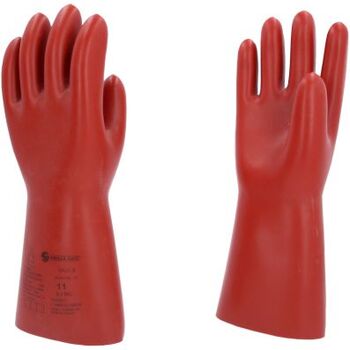 Elektriker-Schutzhandschuh mit mechanischen und thermischen Schutz, Größe 11, Klasse 2, rot