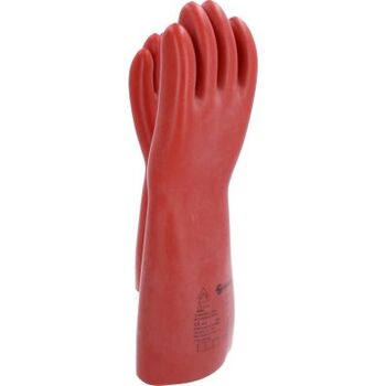 Elektriker-Schutzhandschuh mit mechanischen und thermischen Schutz, Größe 11, Klasse 3, rot