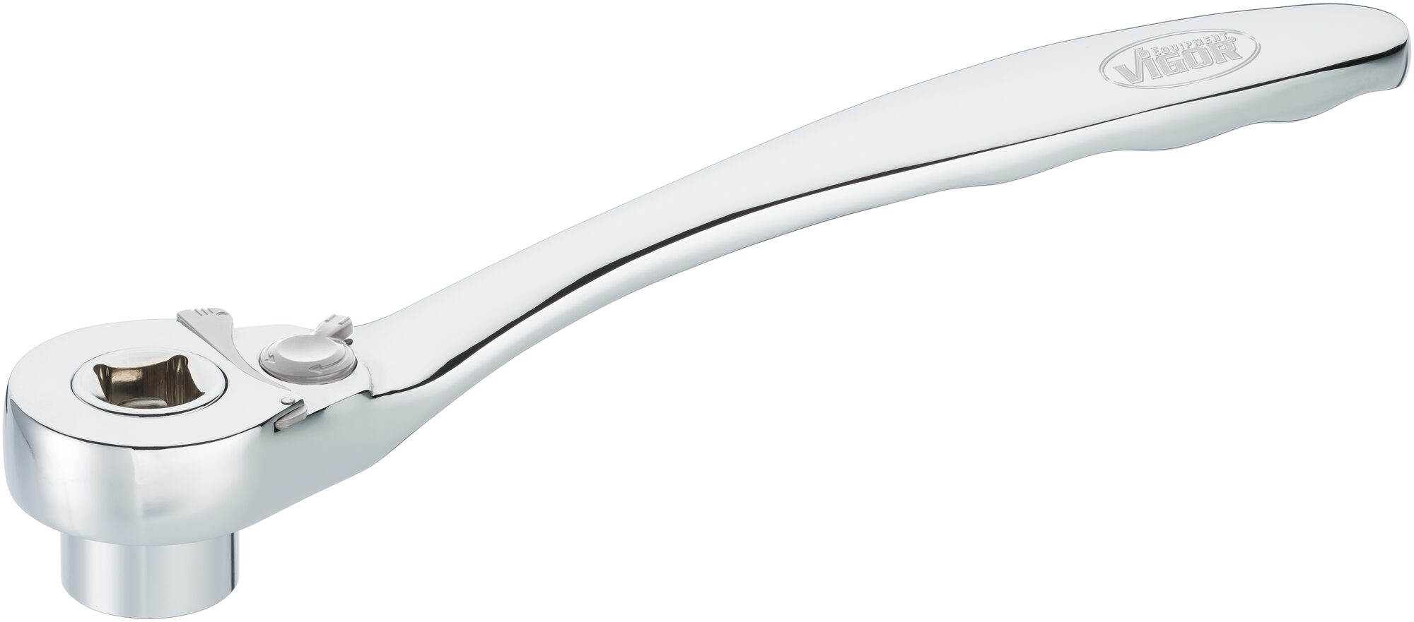 VIGOR Steckschlüssel Satz · superflach · V7202 · Vierkant hohl 12,5 mm (1/2 Zoll) · Außen Sechskant Profil · 8 – 32 · Anzahl Werkzeuge: 24