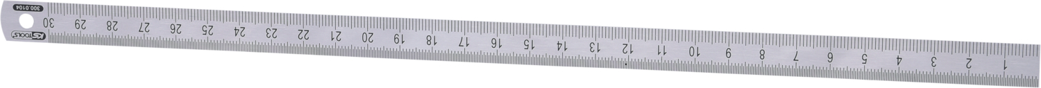 Flexibler Stahlmaßstab, 300mm