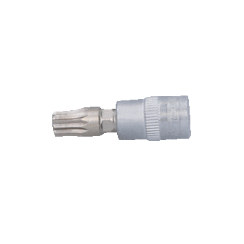 1/4" Bit-Stecknuss XZN, M8