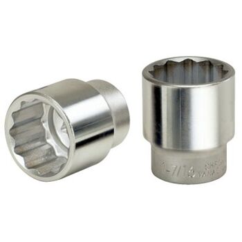 3/4" 12-kant-Stecknuss, kurz, 1.3/4"