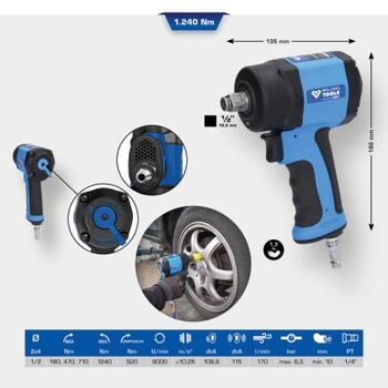 Schlagschrauber (Druckluft) KS TOOLS  BT160400