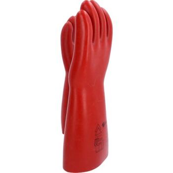 Elektriker-Schutzhandschuh mit mechanischem Schutz, Größe 11, Klasse 4, rot