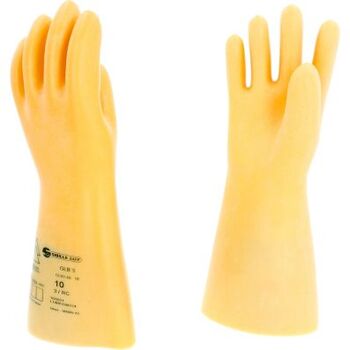 Elektriker-Schutzhandschuh mit Schutzisolierung, Größe 10, Klasse 3, weiß