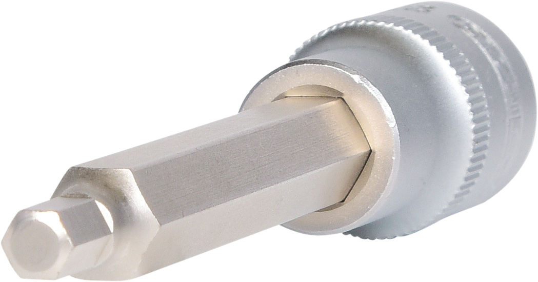 1/2" Bit-Stecknuss Innensechskant, lang, 6mm